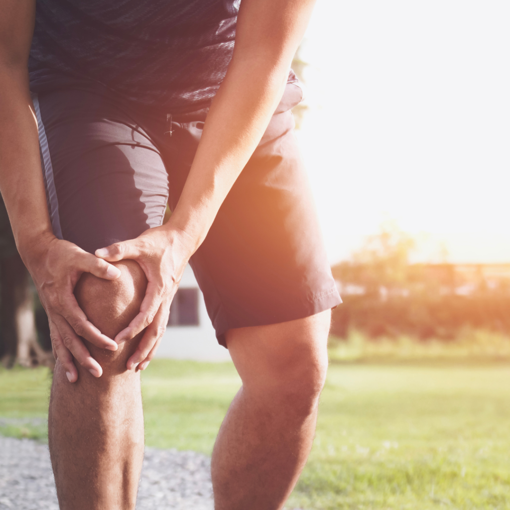 Man with Knee Pain