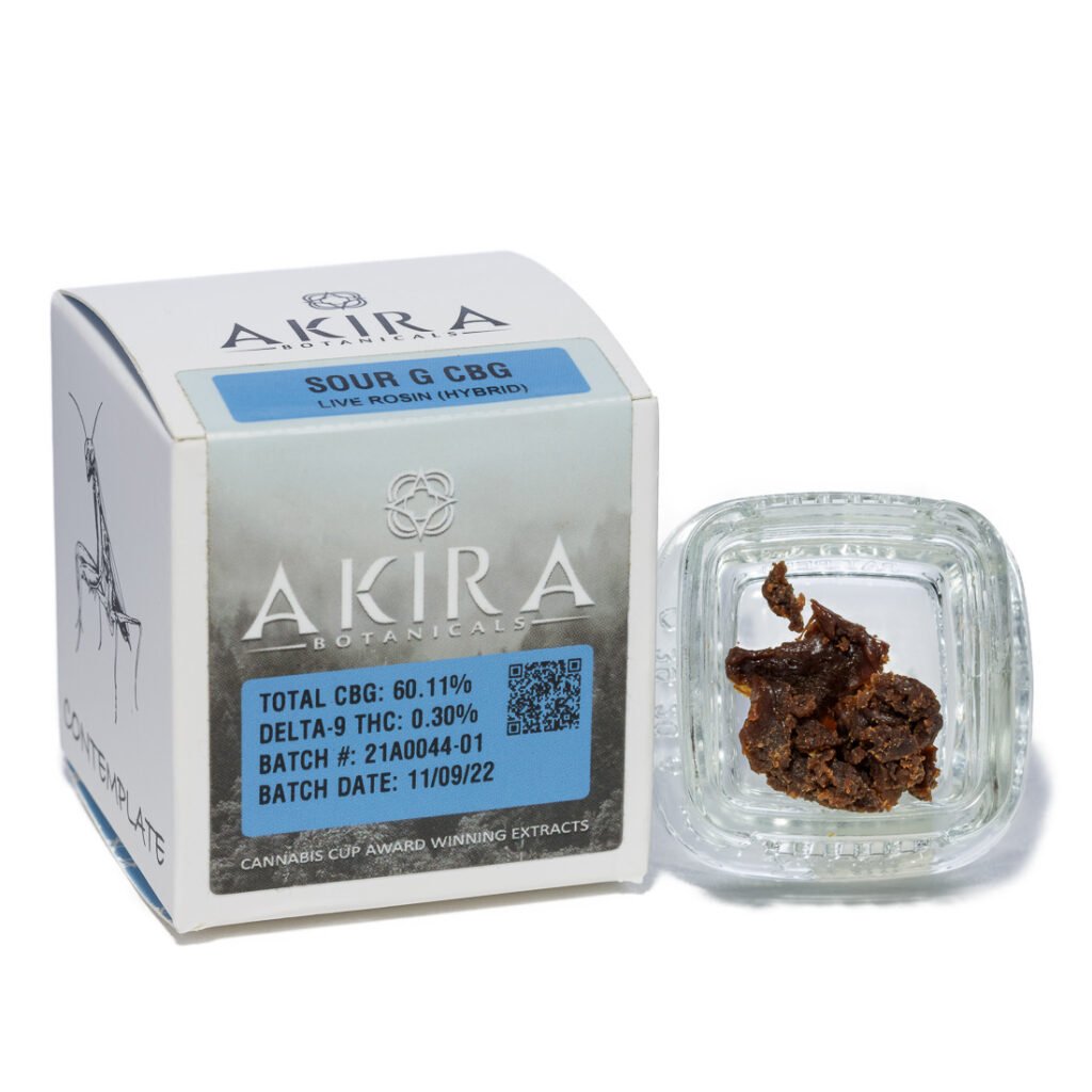 Sour G CBG Rosin 